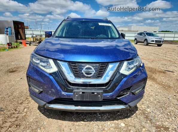 5N1AT2MVXHC790944 2017 NISSAN ROGUE Blue Դիմացի տեսք