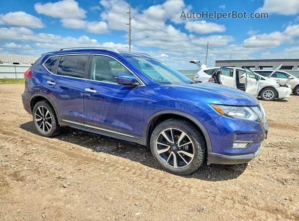 5N1AT2MVXHC790944 2017 NISSAN ROGUE Blue Առջևի աջ