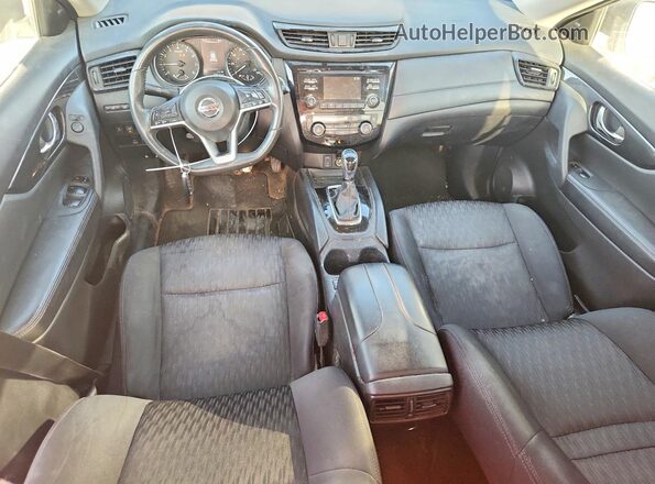 5N1AT2MVXHC815521 2017 NISSAN ROGUE Зеленый Вид панели приборов