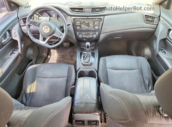 5N1AT2MVXHC819343 2017 NISSAN ROGUE Black Widok deski rozdzielczej