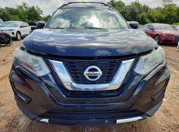 5N1AT2MVXHC819343 2017 NISSAN ROGUE Black Widok z przodu