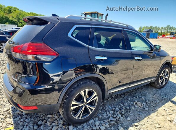 5N1AT2MVXHC838152 2017 NISSAN ROGUE Black უკანა მარჯვენა