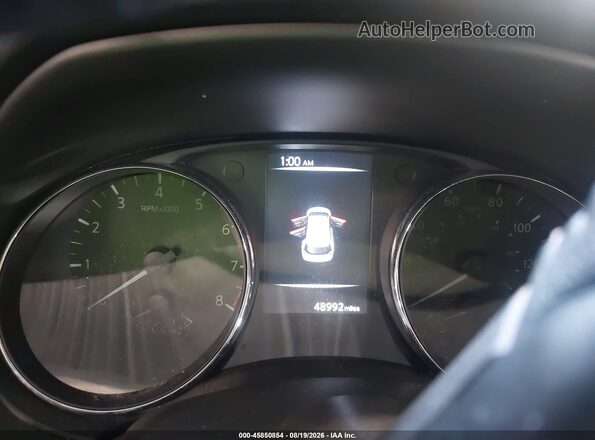 5N1AT2MVXHC860426 2017 NISSAN ROGUE Blue Widok tylnych siedzeń