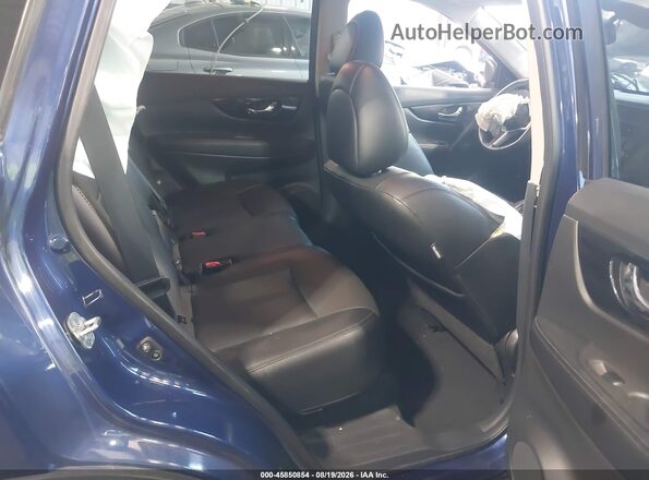 5N1AT2MVXHC860426 2017 NISSAN ROGUE Blue Widok naklejki z numerem VIN