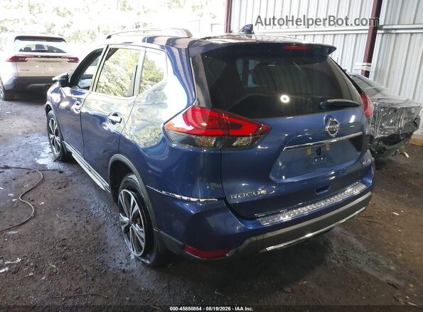 5N1AT2MVXHC860426 2017 NISSAN ROGUE Blue Tył lewy