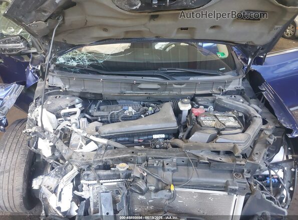 5N1AT2MVXHC860426 2017 NISSAN ROGUE Blue Widok z tyłu