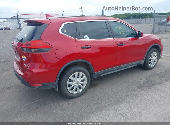 5N1AT2MVXHC866940 2017 NISSAN ROGUE Красный Задняя правая четверть