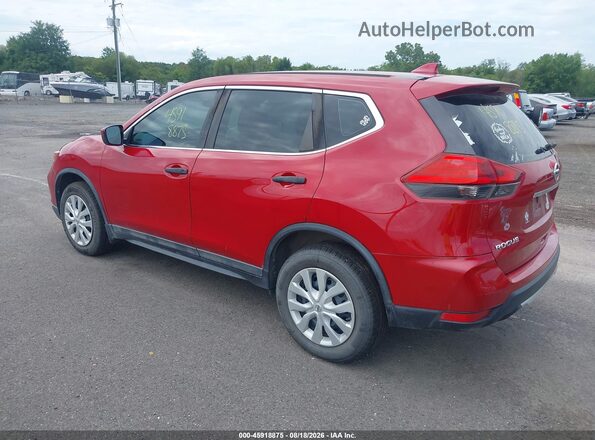5N1AT2MVXHC866940 2017 NISSAN ROGUE Красный Задняя левая четверть