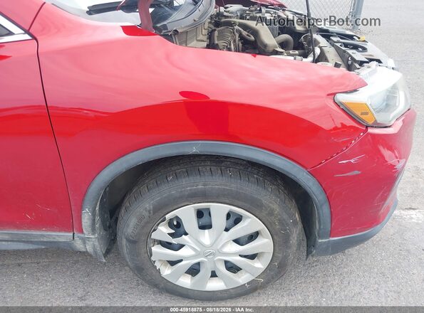 5N1AT2MVXHC866940 2017 NISSAN ROGUE Красный Вид спереди