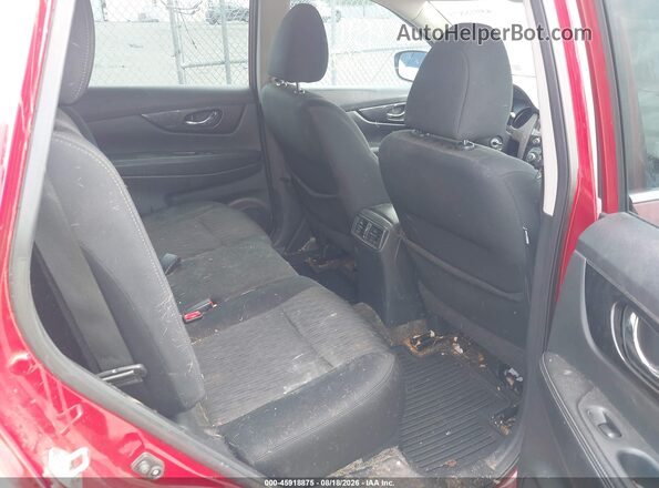 5N1AT2MVXHC866940 2017 NISSAN ROGUE Красный Вид наклейки с VIN-кодом
