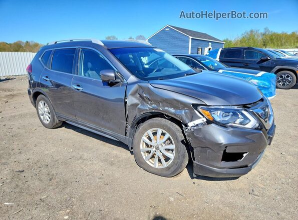 5N1AT2MVXJC799729 2018 NISSAN ROGUE Gray Przód prawy