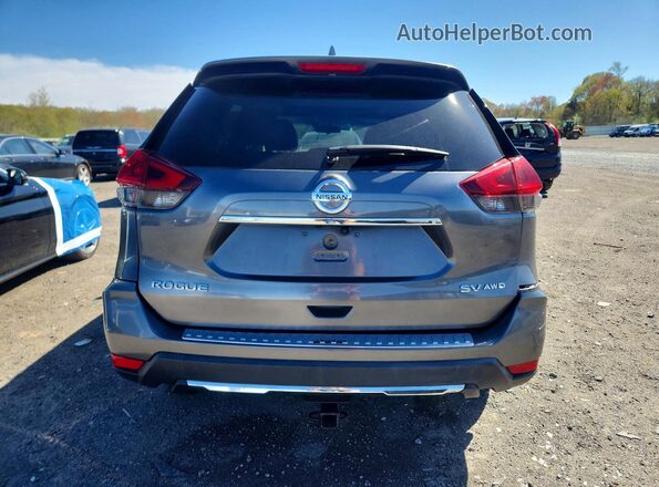 5N1AT2MVXJC799729 2018 NISSAN ROGUE Gray Widok z tyłu