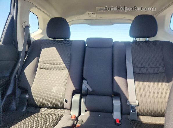 5N1AT2MVXJC799729 2018 NISSAN ROGUE Gray Widok tylnych siedzeń
