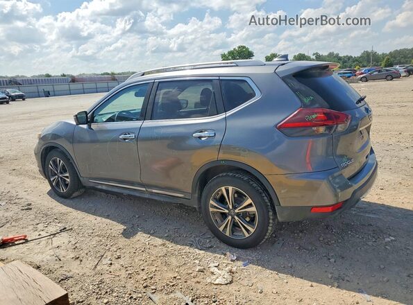 5N1AT2MVXJC801432 2018 NISSAN ROGUE Gray Trasero izquierdo