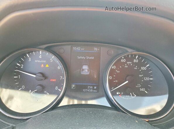 5N1AT2MVXJC801432 2018 NISSAN ROGUE Gray Vista del cuadro de instrumentos