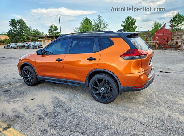 5N1AT2MVXJC803360 2018 NISSAN ROGUE Orange Tył lewy