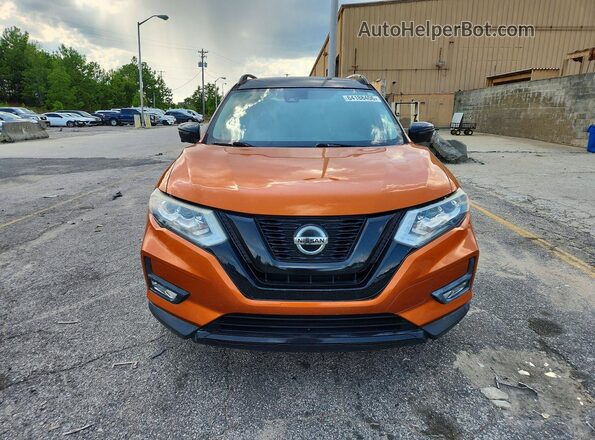 5N1AT2MVXJC803360 2018 NISSAN ROGUE Orange Widok z przodu