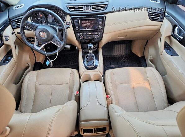 5N1AT2MVXJC803360 2018 NISSAN ROGUE Orange Widok deski rozdzielczej