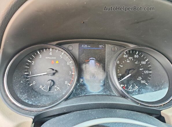 5N1AT2MVXJC803360 2018 NISSAN ROGUE Orange Widok zestawu wskaźników