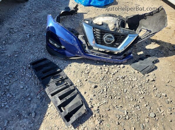 5N1AT2MVXJC851814 2018 NISSAN ROGUE Blue Вид підкапотного простору