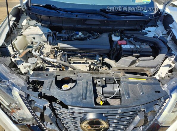 5N1AT2MVXKC759247 2019 NISSAN ROGUE White ძრავის განყოფილების ხედი