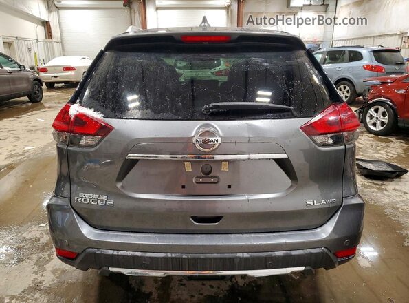 5N1AT2MVXKC811539 2019 NISSAN ROGUE Gray Հետևի տեսք
