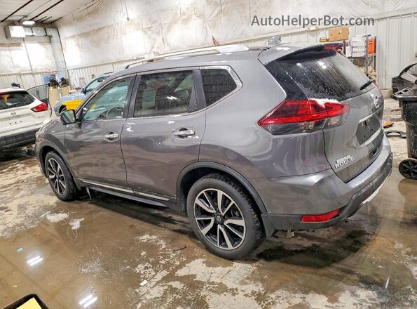 5N1AT2MVXKC811539 2019 NISSAN ROGUE Gray Հետևի ձախ
