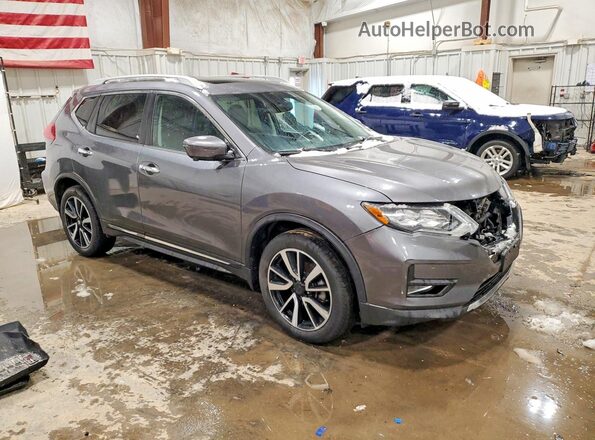5N1AT2MVXKC811539 2019 NISSAN ROGUE Gray Առջևի աջ