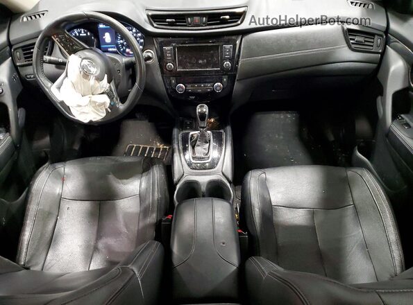 5N1AT2MVXKC811539 2019 NISSAN ROGUE Серый Вид панели приборов