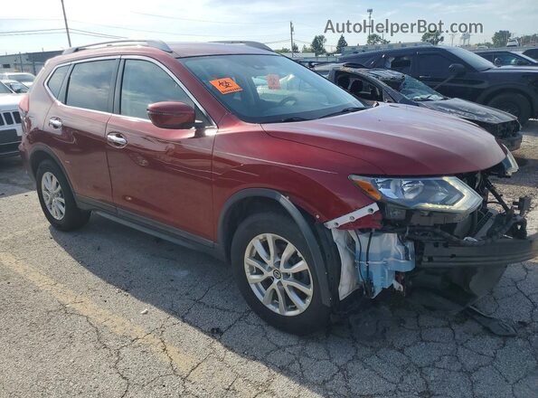 5N1AT2MVXLC701074 2020 NISSAN ROGUE Бордовый Вид спереди