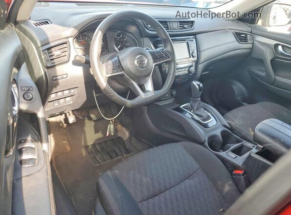 5N1AT2MVXLC701074 2020 NISSAN ROGUE Бордовый Вид задних сидений