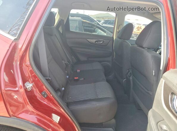 5N1AT2MVXLC701074 2020 NISSAN ROGUE Бордовый Вид наклейки с VIN-кодом