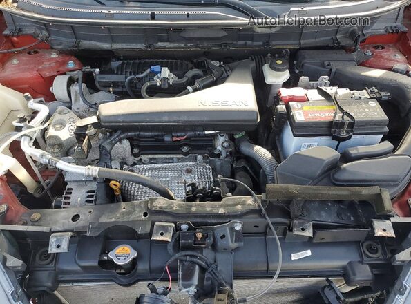 5N1AT2MVXLC701074 2020 NISSAN ROGUE Бордовый Панорамный вид салона 360°