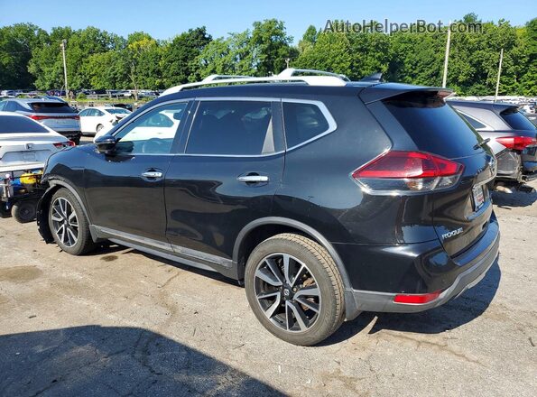 5N1AT2MVXLC735628 2020 NISSAN ROGUE Black Trasero izquierdo