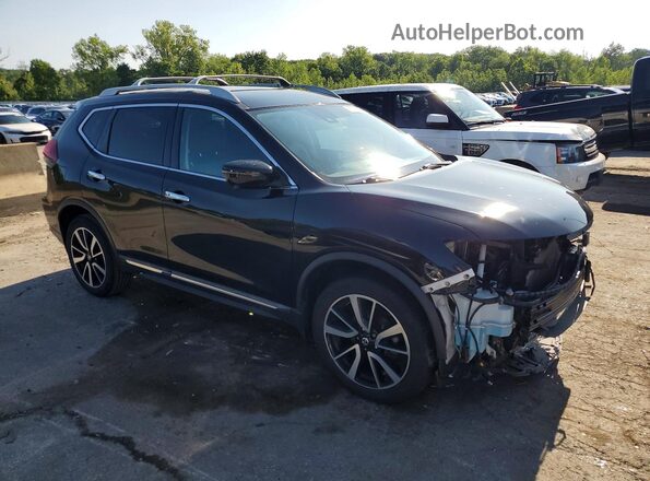 5N1AT2MVXLC735628 2020 NISSAN ROGUE Black Delantero derecho