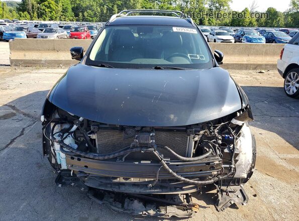 5N1AT2MVXLC735628 2020 NISSAN ROGUE Black Vista frontal