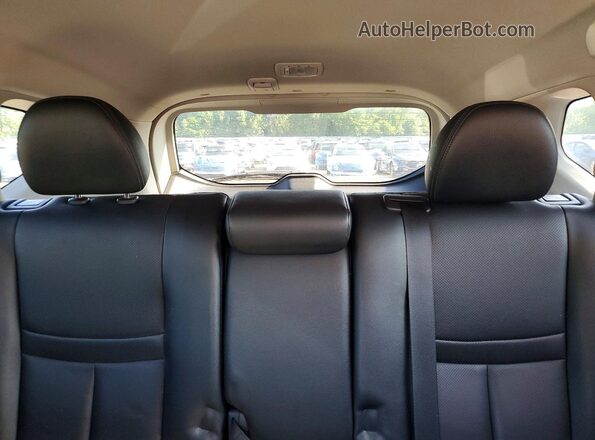 5N1AT2MVXLC735628 2020 NISSAN ROGUE Black Vista de los asientos traseros