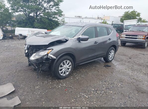 5N1AT2MVXLC761937 2020 NISSAN ROGUE Gray Front left
