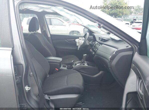5N1AT2MVXLC761937 2020 NISSAN ROGUE Gray Front interior view