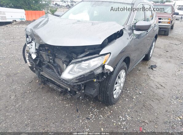 5N1AT2MVXLC761937 2020 NISSAN ROGUE Gray Front view