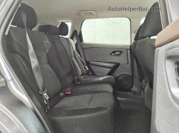 5N1AT3AA0MC734061 2021 NISSAN ROGUE Gray Widok wnętrza z tyłu