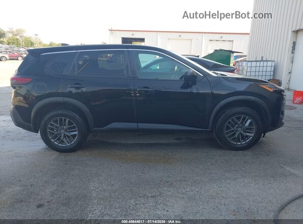5N1AT3AA0MC780389 2021 NISSAN ROGUE Black უკანა სალონის ხედი