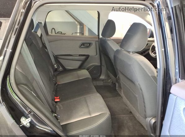 5N1AT3AA0MC780389 2021 NISSAN ROGUE Black VIN კოდის სტიკერის ხედი