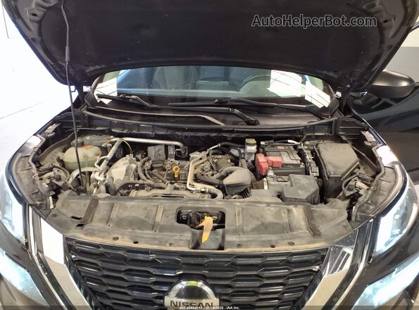 5N1AT3AA0MC780389 2021 NISSAN ROGUE Black უკანა ხედი