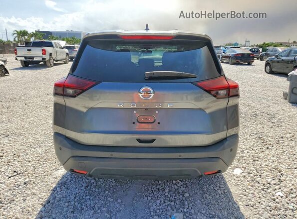 5N1AT3AA0MC819434 2021 NISSAN ROGUE Gray Vista trasera