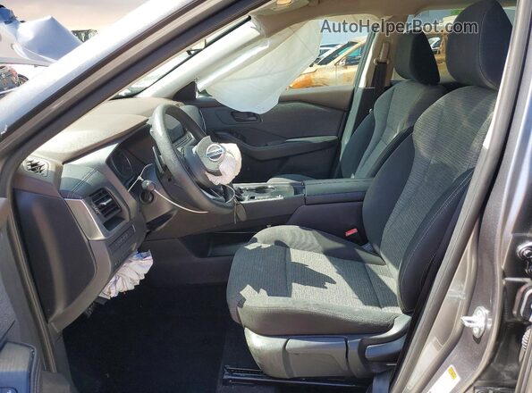 5N1AT3AA0MC819434 2021 NISSAN ROGUE Gray Vista interior delantera