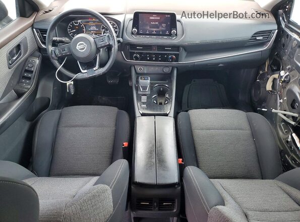 5N1AT3AA1MC833620 2021 NISSAN ROGUE Gray Vista del salpicadero