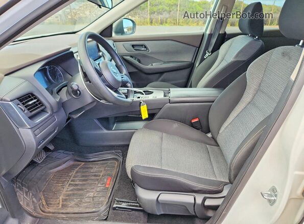 5N1AT3AA2MC763836 2021 NISSAN ROGUE White წინა სალონის ხედი