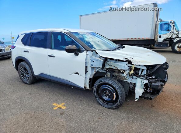 5N1AT3AA2MC763836 2021 NISSAN ROGUE White წინა მარჯვენა