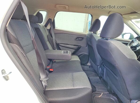 5N1AT3AA2MC763836 2021 NISSAN ROGUE White უკანა სალონის ხედი